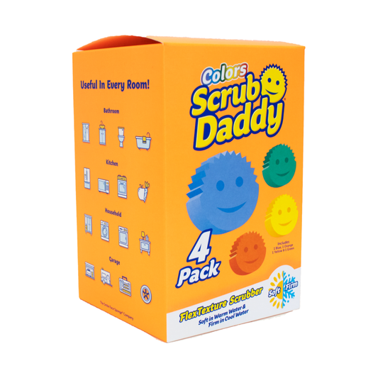 Scrub Daddy Colors VP 4ct